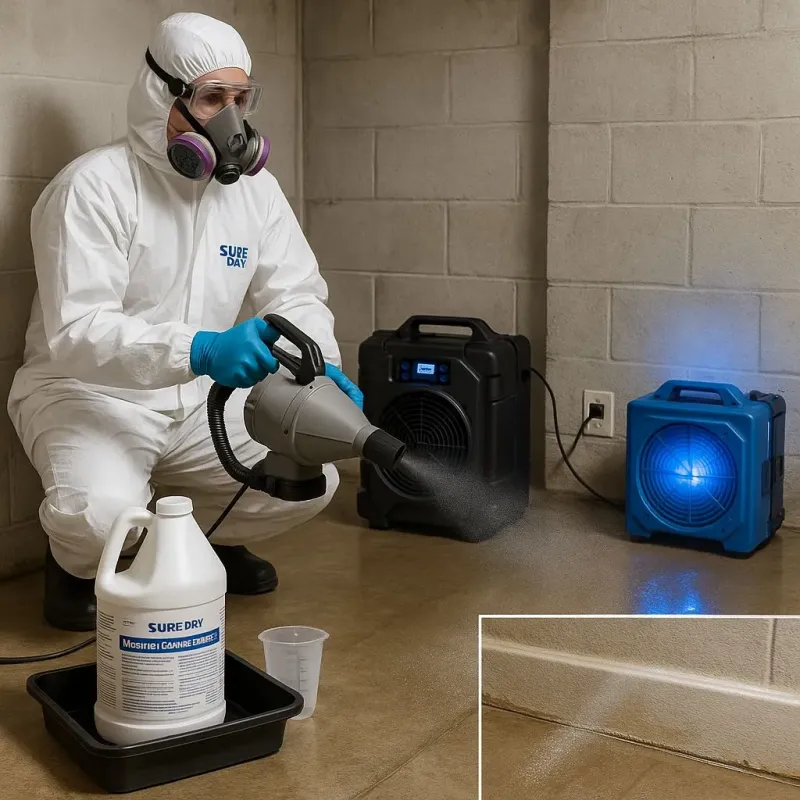 Sanitization and Odor Removal process in Monmouth, IL